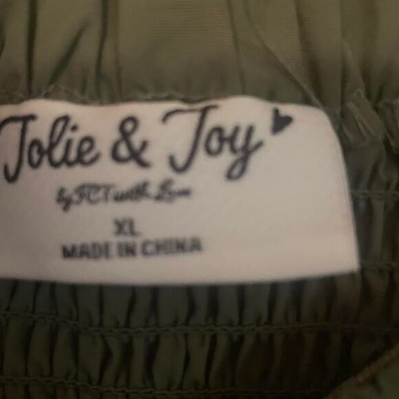 Jolie-joy Women's Green and Khaki Playsuit-romper - Picture 3 of 4